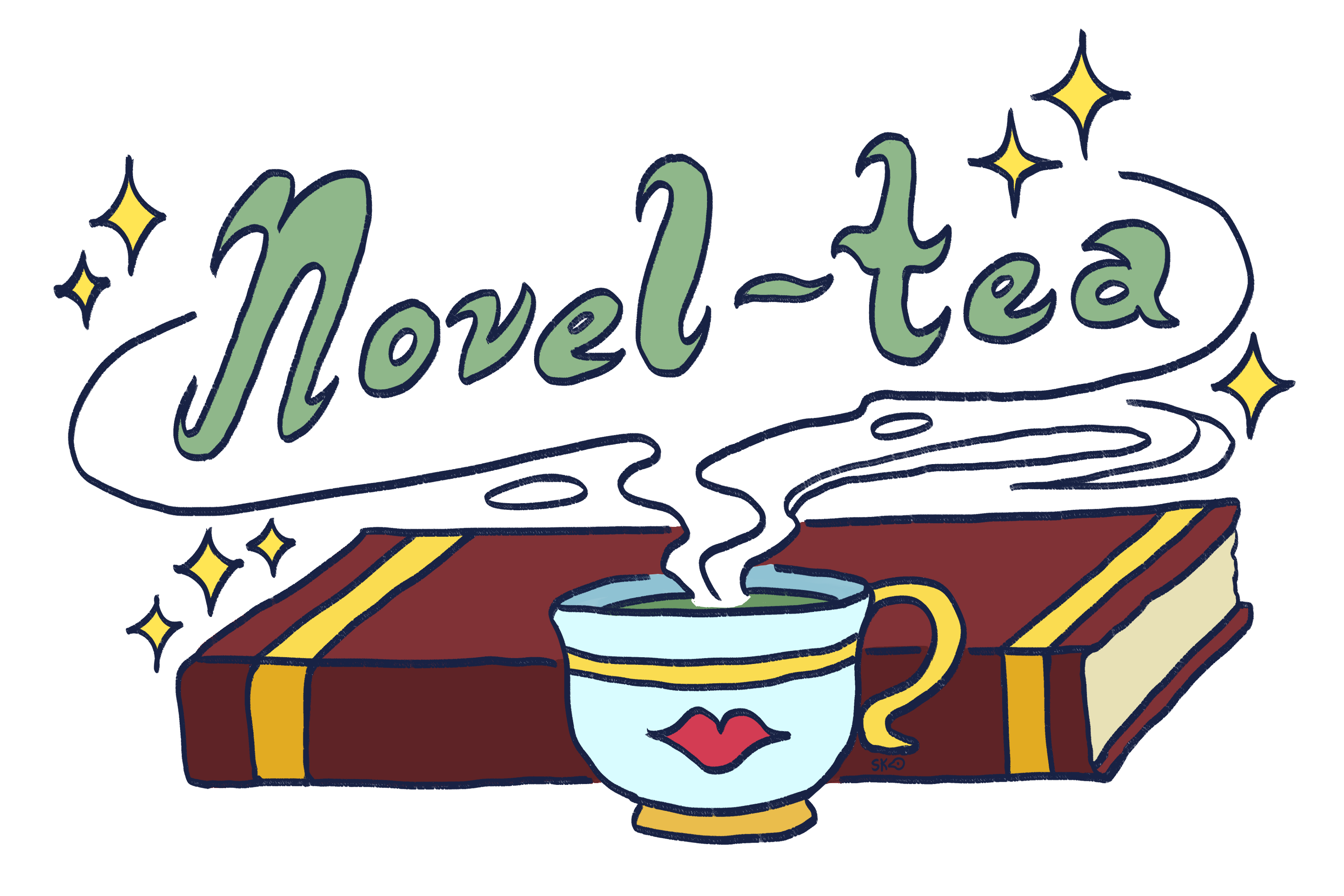 Novel-tea: The book cover is always better!